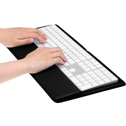 Weewooday Keyboard Wrist Rest for Pad Wrist Rest Stand Compatible with Wireless Keyboard with Numeric Keypad for Easy Typing(Compatible with Magic Keyboard 2 with Numeric Keypad, MQ052LL/A) - style: Compatible with Magic Keyboard 2 With Numeric Keypad, MQ