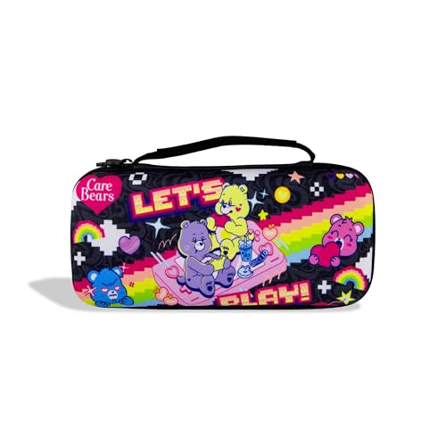 Sonix Carrying Case for Nintendo Switch 2, Switch 1, Lite, OLED, Protective Travel Case with Game Cartridge Storage | Care Bears Let's Play - color: Care Bears Let's Play