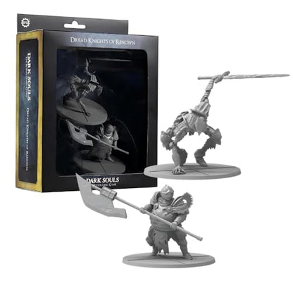 Steamforged Games: Dark Souls The Roleplaying Game Miniatures Bundle (Alonne Knights, Captains & Warriors, Protector of The Asylum, Dread Knights of Renown, and The Steadfast & The Hollow - 13 Items)