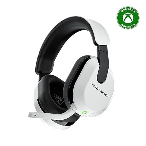 Turtle Beach Stealth 600 Wireless Gaming Headset for Xbox, PS5, PC, Mobile | Xbox Series X|S, Xbox One, PlayStation, PS4, Multiplatform, Bluetooth, 50mm Drivers, 80-Hr Battery, Flip-to-Mute Mic, White - color: White