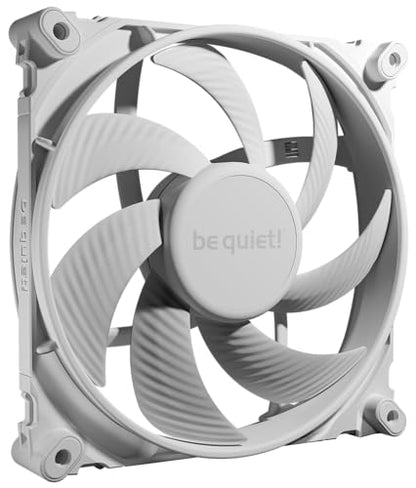 be quiet! Silent Wings 4 Cooling Fan | 140mm PWM high-Speed | White | BL117 - color: White, size: 140mm