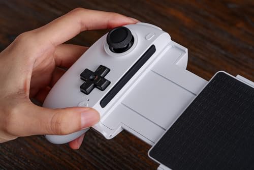 8BitDo Ultimate Mobile Gaming Controller for Android devices, Bluetooth Mobile Game Controller with Hall Effect Joysticks and Hall Triggers (Black) - color: Black