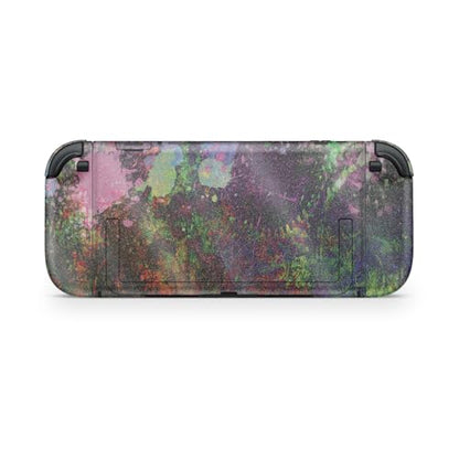 Glossy Glitter Gaming Skin Compatible with Nintendo Switch 2 Console Only - Paint Drip - Premium 3M Vinyl Protective Wrap Decal Cover - Easy to Apply | Crafted in The USA by MightySkins - color: Paint Drip, size: Switch 2 Console Skin Only, style: Glossy