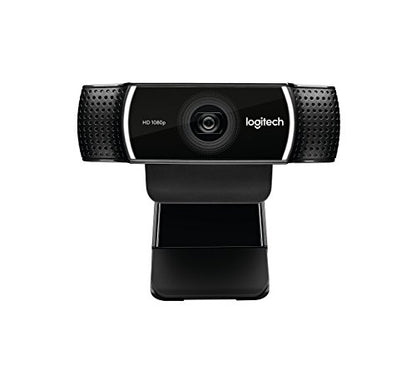 Logitech 1080p Pro Stream Webcam for HD Video Streaming and Recording at 1080p 30FPS (Renewed)