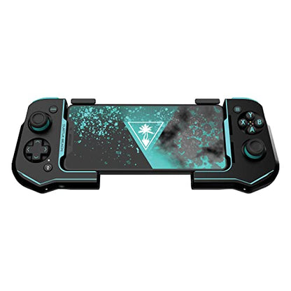Turtle Beach Atom Mobile Game Controller with Bluetooth for Cloud Gaming on Android Mobile Devices with Compact Shape, Console Style Controls & Low Latency Bluetooth - Black/Teal - color: Black/Teal