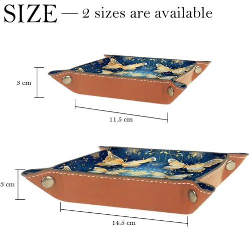 Golden Butterflies Dice Tray Dice Rolling Tray Folding Dice Holder for Dice Games, Like RPG, DND and Other Table Games - color: Multi 19