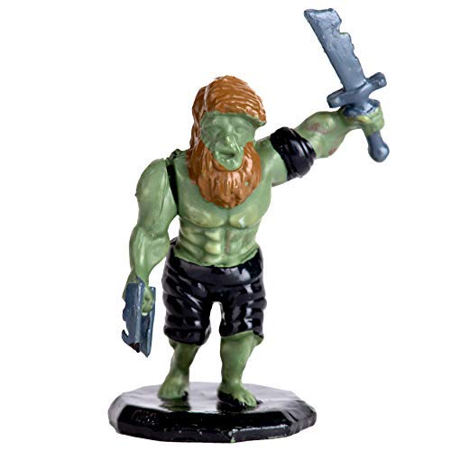 Monster Protectors 8 Fantasy Orc Mini Figures- All Unique Designs- 1" Hex-Sized Compatible with DND Dungeons and Dragons & Pathfinder and All RPG Tabletop Games