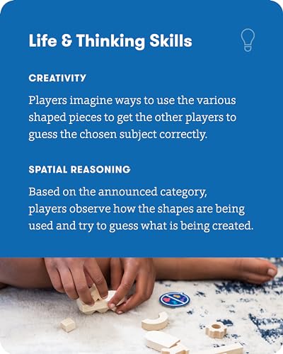 SimplyFun Asymbol - A Building and Communication Game That Challenges Your Creativity & Imagination - 3 to 6 Players - A Game for Kids Ages 8 & Up - style: Asymbol
