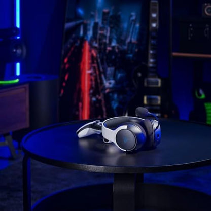 Razer Kaira Dual Wireless Gaming Headset for PlayStation 5 / PS5, PC, Mobile, PS4: Triforce 50mm Drivers - HyperClear Cardioid Mic - 2.4GHz and Bluetooth w/SmartSwitch - EQ Toggle - White/Black | Dual Wireless with Razer Smartswitch, Razer Triforce 50 Mm