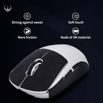 HOTLINEGAMES New 2.0 Anti Slip Mouse Grip Tape Compatible with Logitech G502 Wired / G502 Wireless Gaming Mouse Skins, Sweat Resistant, Cut to Fit,Easy to Apply, Professional Mice Upgrade
