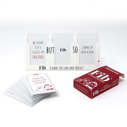 Fib: Adults Only Expansion for Dirty-Minded Deviants | College Party Classic | Let Loose in a Game of Taboo & Trickery | Try Not to Blush!