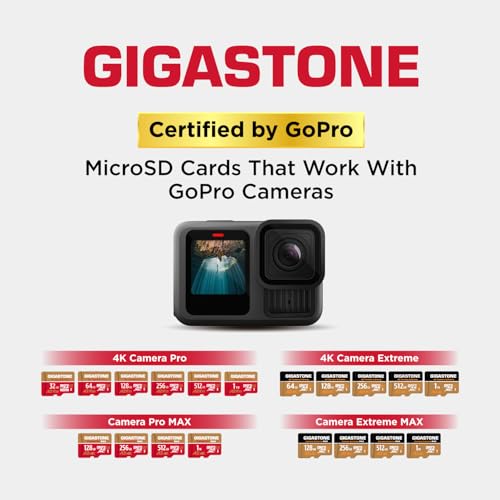 【5-Years Data Recovery】 GIGASTONE 32GB Micro SD Card, 4K Camera Pro, Compatible with GoPro, Wyze, Security Camera, Drone, Dash Cam, R/W up to 95/35MB/s MicroSDHC Memory Card UHS-I U3 A2 V30 - color: 32GB 4K Camera Pro 1-Pack
