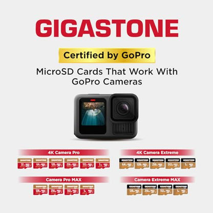 【5-Years Data Recovery】 GIGASTONE 32GB Micro SD Card, 4K Camera Pro, Compatible with GoPro, Wyze, Security Camera, Drone, Dash Cam, R/W up to 95/35MB/s MicroSDHC Memory Card UHS-I U3 A2 V30 - color: 32GB 4K Camera Pro 1-Pack