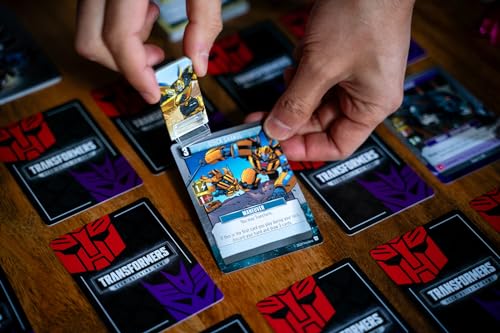 Renegade Game Studios Transformers Deck-Building Game - Strategy Board Game | For 1-5 players, ages 13+. Features competitive and cooperative modes, iconic artwork, and 45-90 minute sessions