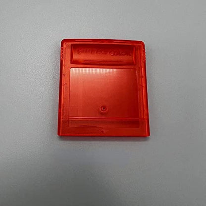 Game Card Cartridge Shell Case Replacement for Gameboy Color GBC, Game Cartridge Housing Shell Case for Gameboy Classic GB (celar red) - color: celar red