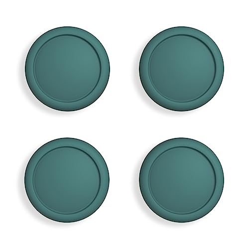 eXtremeRate PlayVital Switch Joystick Caps， Thumbstick Caps, Silicone Analog Cover for Switch Lite & OLED Joycon Thumb Grips - Hunter Green - color: Hunter Green