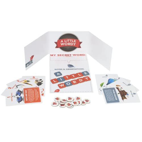 Exploding Kittens A Little Wordy, 2 Players, Age 10+ Letter Tile Game | Make a secret word, decode your opponent's clues, and outthink them in a clever 15-minute game made for two.