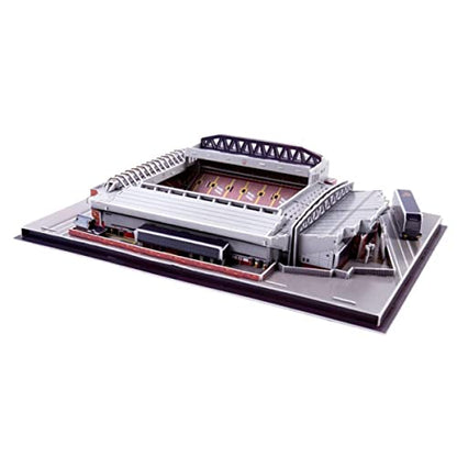 Classic Football Stadium Puzzle,3D Puzzle Soccer Club Venues,3D Paper Model Building Puzzle Kit, Soccer Souvenir Gift,Handmade Puzzle Ornaments，Cardboard Model (Anfield Stadium) - color: Anfield Stadium