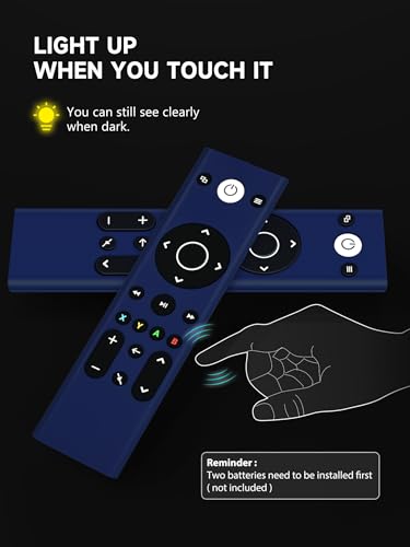 New Gaming Media Remote Control for Xbox One, Xbox Series X|S, with Backlit Buttons (Color: Blue)