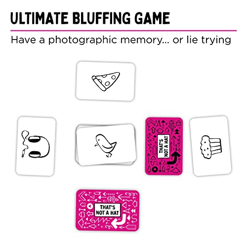 Ravensburger That's Not A Hat - Fun Bluffing & Memory Party Game for All Ages Components | Ideal for Family Gatherings | Great Replay Value | FSC-Certified Materials - style: That's Not A Hat