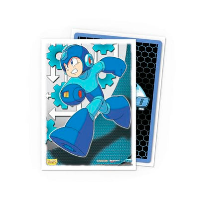 Dragon Shield | Matte Art Sleeves | 100 CT - Smooth & Tough Premium TCG Sleeves | Compatible with Pokemon, One Piece & Magic the Gathering | Mega Man Standard - color: Mega Man Standard
