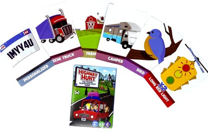 Regal Games Travel Games - Outdoor Scavenger Hunt Card Game for Kids Ages 4-12 - Nature & Road Trip Activities for Families, Camping & Vacation Fun, 2-8 Players, 54 Scavenger Hunt Cards