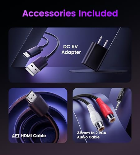 avedio links HDMI eARC/ARC Audio Extractor 4K@60Hz, HDMI to Optical Toslink SPDIF & 3.5mm AUX Stereo Audio Converter Splitter, HDCP 2.2, PCM/DTS 5.1