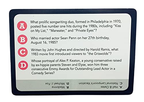 You Gotta Know 1980s - Trivia Game