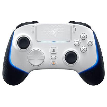 Razer Wolverine V2 Pro Wireless Gaming Controller for PlayStation 5 / PS5 PC: HyperSpeed Wireless - Mecha-Tactile Action Buttons - 8-Way Microswitch D-Pad - 6 Remappable Buttons - Chroma RGB - White - color: White