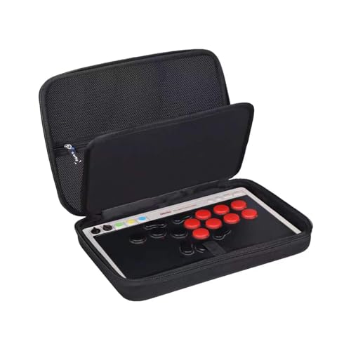 Case for 8BitDo / Razer Kitsune All-Button Arcade Controller- Hard Travel Protective Carrying Storage Bag, Box Only (Black)