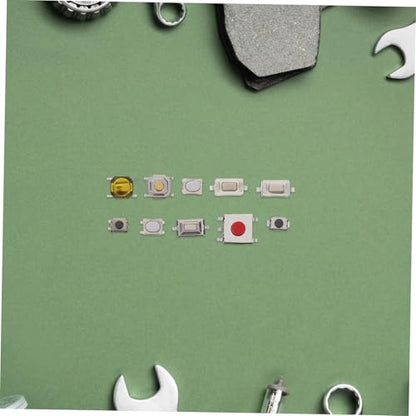 BESTOYARD 250pcs Car Switch Buttons Tactile Push Button Switch Kit Arcade Game Parts Replacement for Automotive