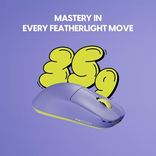Pulsar Gaming Gears X2 Crazylight Wireless Gaming Mouse, Ultra Lightweight 1.23 oz (35g), Optical Switch, 32000 DPI, 750 IPS, XS-1 Sensor, 8k Compatible (LA Edition) - color: LA Edition, size: Mini, style: X2 CrazyLight
