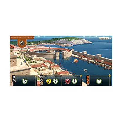 Asmodee 7 Wonders Edifices Board Game EXPANSION - New Challenges and Majestic Wonders Await, Civilization Strategy Game for Kids and Adults, Ages 10+, 3-7 Players, 30 Min Playtime
