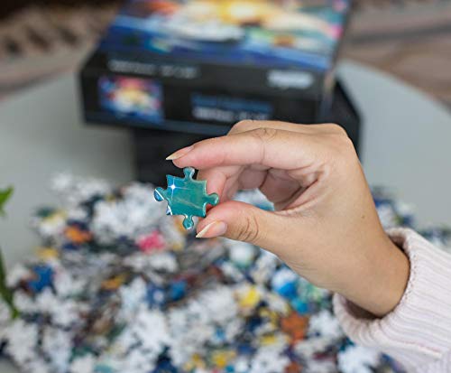 Space Exploration Galaxy Puzzle for Adults and Kids | Difficult 1000 Piece Jigsaw Puzzle Toy | Brain Teaser Challenge for Game Night | Fun Quarantine Gift