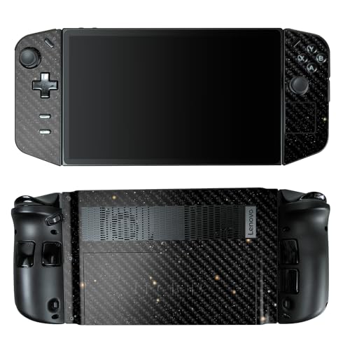 Carbon Fiber Gaming Skin Compatible with Lenovo Legion Go - Deep Space - Premium 3M Vinyl Protective Wrap Decal Cover - Easy to Apply | Crafted in The USA by MightySkins - color: Deep Space, style: Carbon Fiber Textured Finish