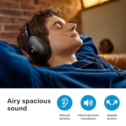 Sennheiser HD 620S Closed-Back Over-Ear Headphones, Comfortable Design - style: HD 620S