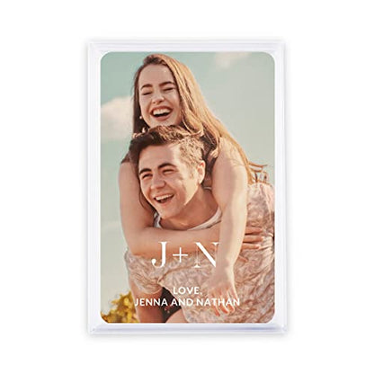 Weddingstar Custom Photo Printed Deck of Playing Cards | Personalized Poker, Bridge, and Game Night Favor - Modern Love - color: Modern Love