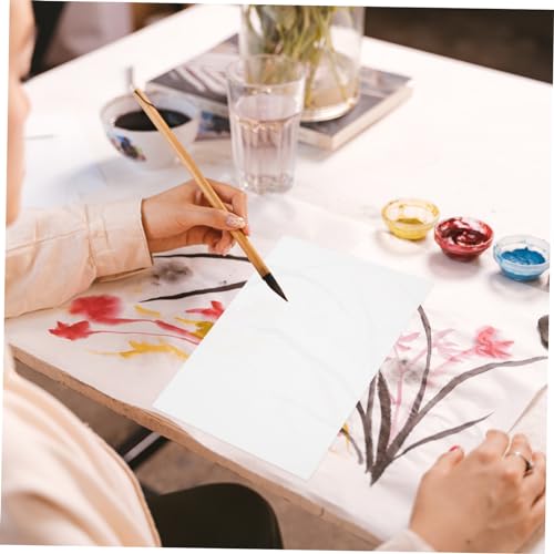 IWOWHERO 500pcs Thick Copy Paper for Calligraphy Writing Package Chinese Character Post Practice Paper Pad