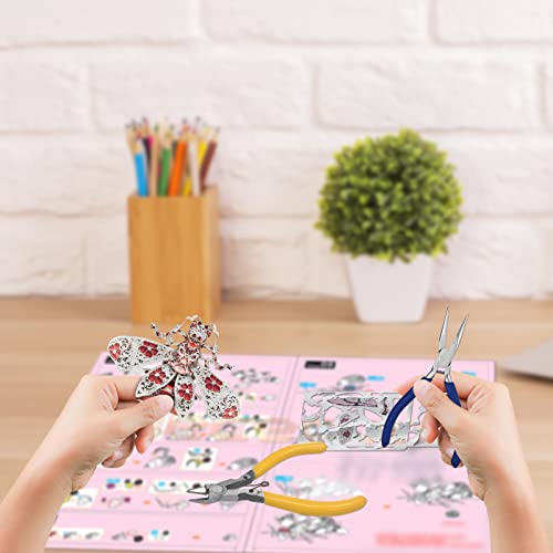 Piececool 3D Puzzles for Adults, Honey Bee 3D Metal Model Kits, Animal Model Building Kit for Stress Relief Insect Themed Fashion Brooch Assembling DIY Crafts - color: Honey Bee