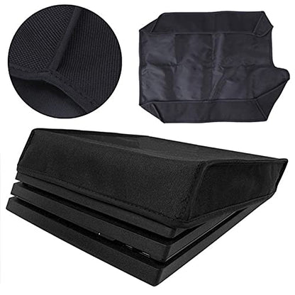 Black Dust Proof Cover Case Soft DustProof Neoprene Cover Sleeve for PS4/PS4 Slim/PS4 Pro Console Accessory (PS4 Slim) - color: PS4 Slim