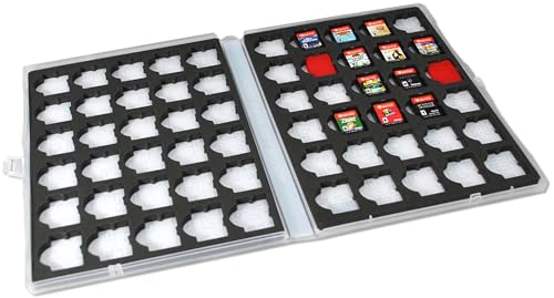 UniKeep Game Case for Nintendo Switch Cartridges - Holds 60 Games Securely in Foam (space) - color: space