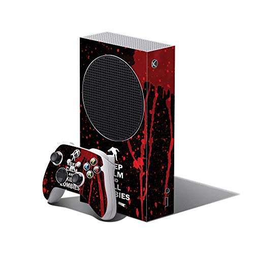 MightySkins Skin Compatible with Xbox Series S Bundle - Kill Zombies | Protective, Durable, and Unique Vinyl Decal wrap Cover | Easy to Apply and Change Styles | Made in The USA