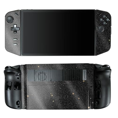 Glossy Glitter Gaming Skin Compatible with Lenovo Legion Go - Deep Space - Premium 3M Vinyl Protective Wrap Decal Cover - Easy to Apply | Crafted in The USA by MightySkins - color: Deep Space, style: Glossy Glitter Finish