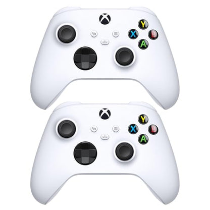 Microsoft QAS-00007 Wireless Controller Robot in White 2 Pack - color: Robot White