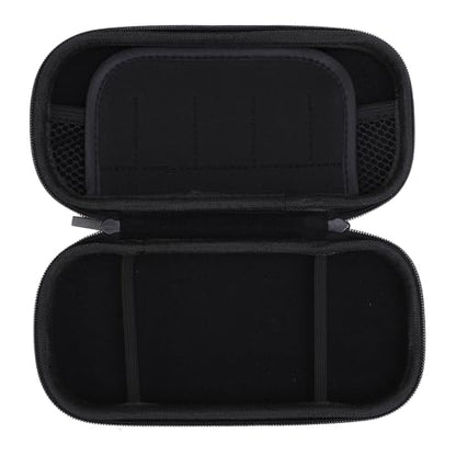 Eminchu 3000 Case, Water PU Hard EVA Carrying Case, Zippered Mesh Pocket with Durable Construction, Ideal for Game Cartridges & Accessories (Red) - color: Red
