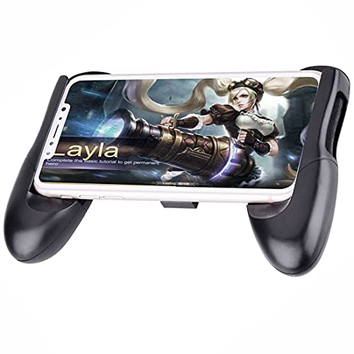 GARASANI Portable Game Handle Gamepad, Phone Holder Mobile Phone Gamepad Joystick Grip Support for 4.5-6.5 inch Mobile Phone (A Type) - size: A Type