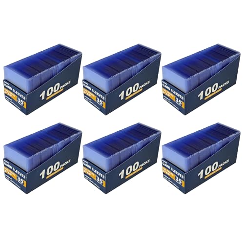 600 Hard Card Sleeves Card Toploaders for Protection for Baseball Football Premium Top Loaders for Cards, Ensuring Safety (600 Hard Sleeves) - size: 600 Hard Sleeves