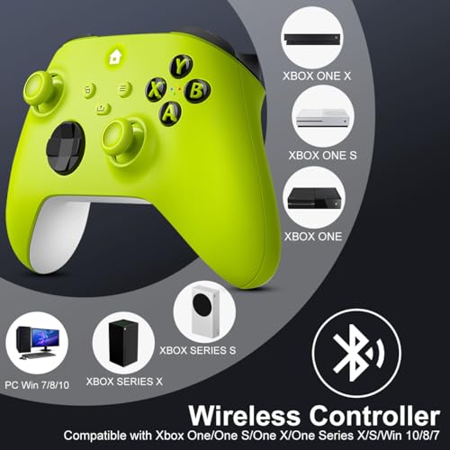 HEDYDK Wireless Controller For Xbox One,Yellow | Compatible with Xbox Controller Xbox Series X|S, Xbox One, Windows PC - color: Yellow