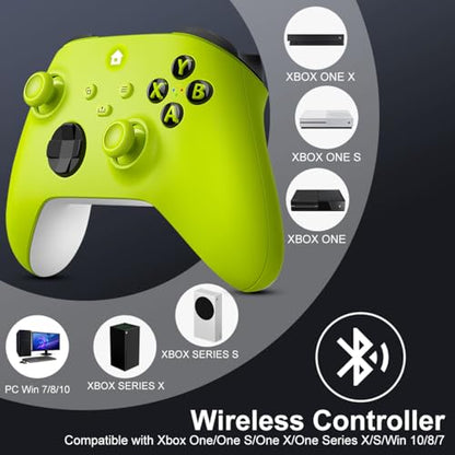 HEDYDK Wireless Controller For Xbox One,Yellow | Compatible with Xbox Controller Xbox Series X|S, Xbox One, Windows PC - color: Yellow
