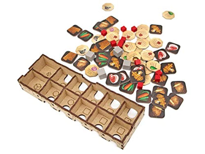 TowerRex Organizer for Sleeping Gods and Tides of Ruin Expansion, Storage Insert for Board Game, Accessories Upgrade